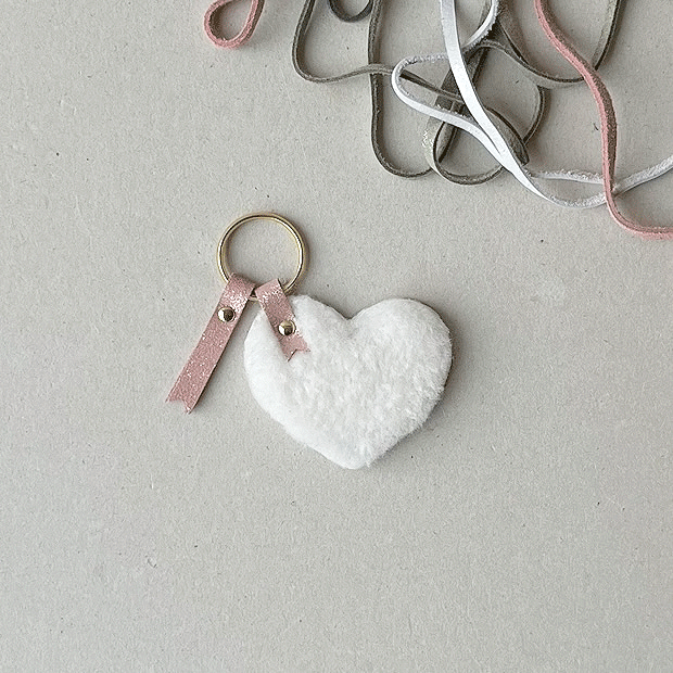 Porte-clés coeur